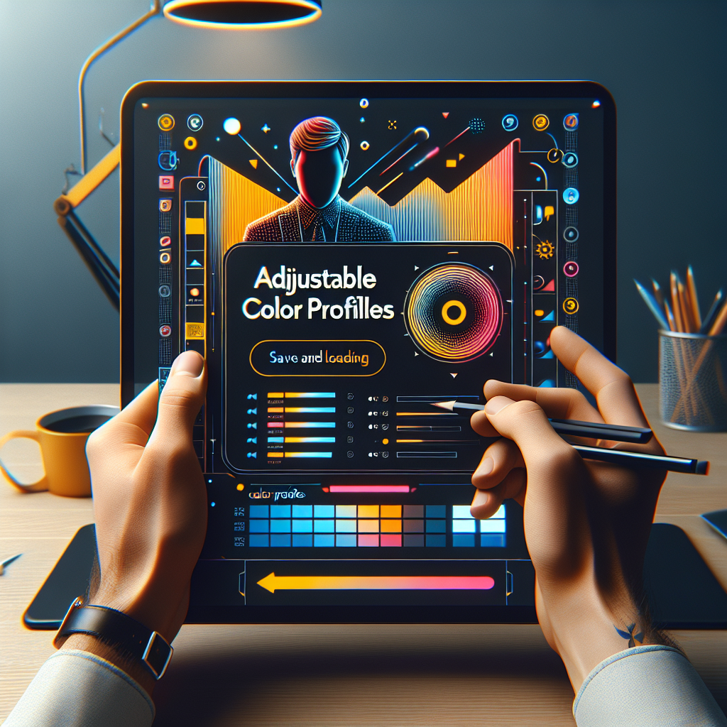 Einstellbare Farbprofile