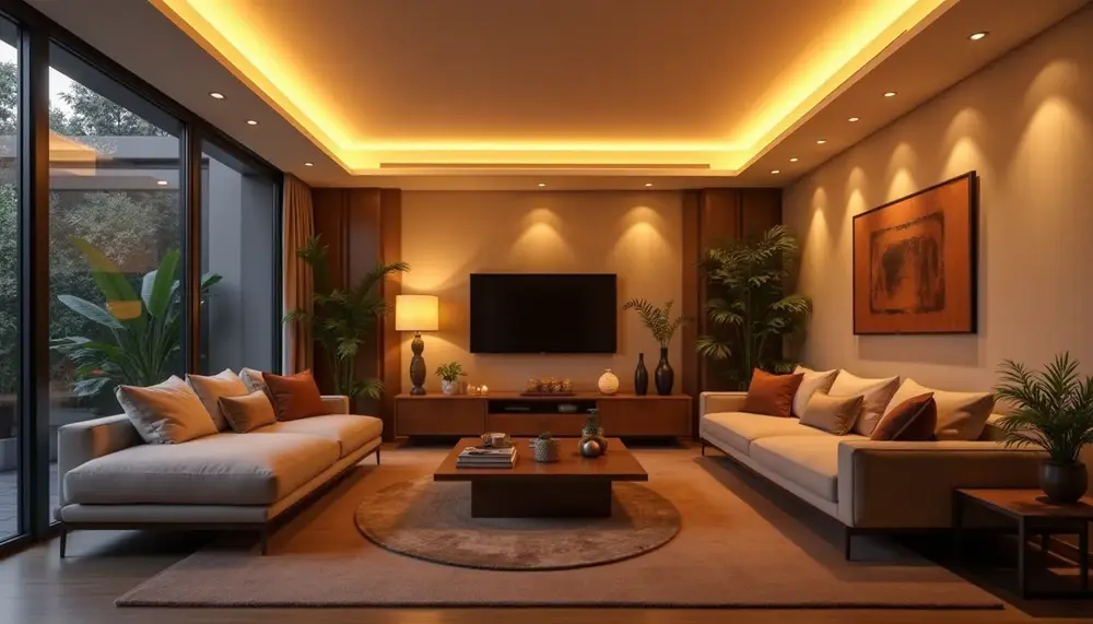 Inspiration für Dein Zuhause: LED Lichtleisten Decke richtig einsetzen