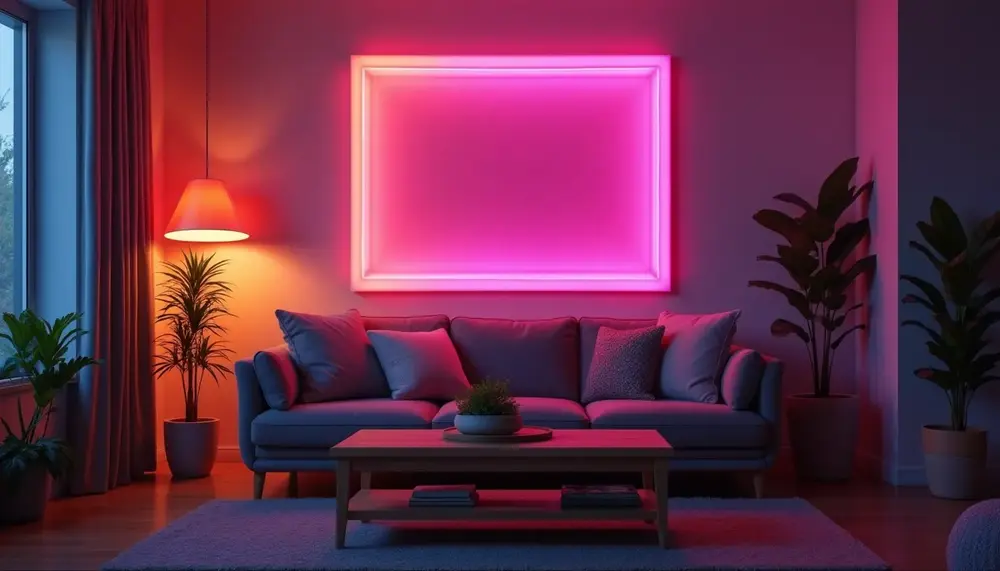 Kreatives Lichtdesign: So einfach baust Du ein diy led strip light panel