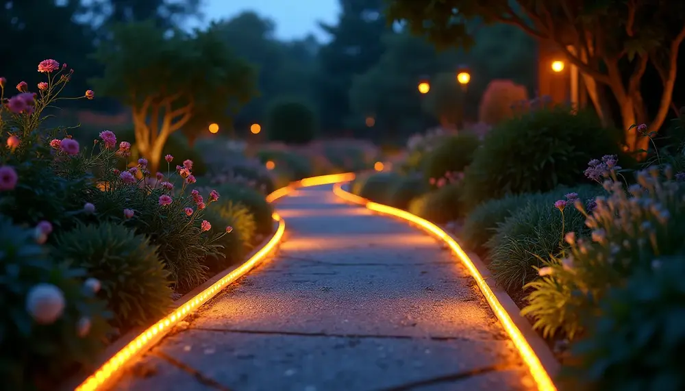 LED Streifen Garten Boden – So gestaltest Du magische Wege im Außenbereich