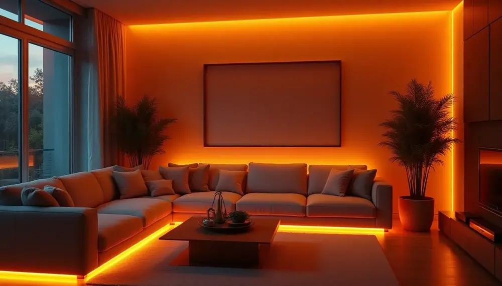 LED Streifen orange 12V: So holst Du Dir warme Lichtakzente nach Hause