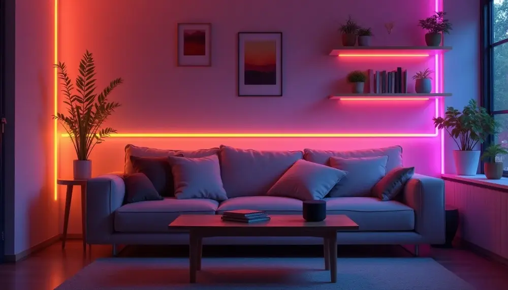 Mit led streifen alexa steuerst Du Deine Beleuchtung smart